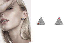 TRIANGLE earrings for MO museum