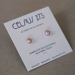 Classic MINI pearls earrings
